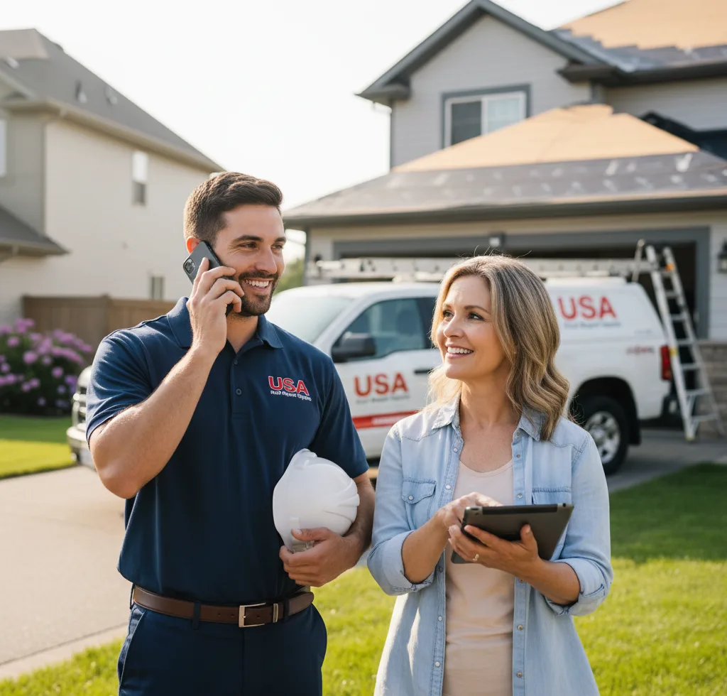 USA Roof Repair Experts customer support in Parowan